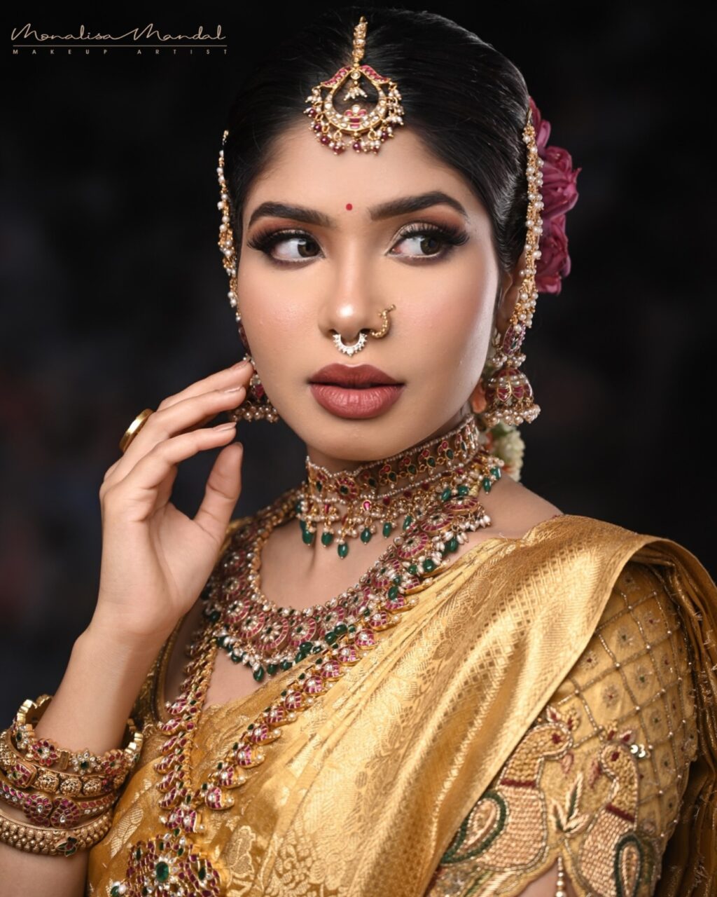 Instagram post from monalisamandalmakeup. This post is in position 5.